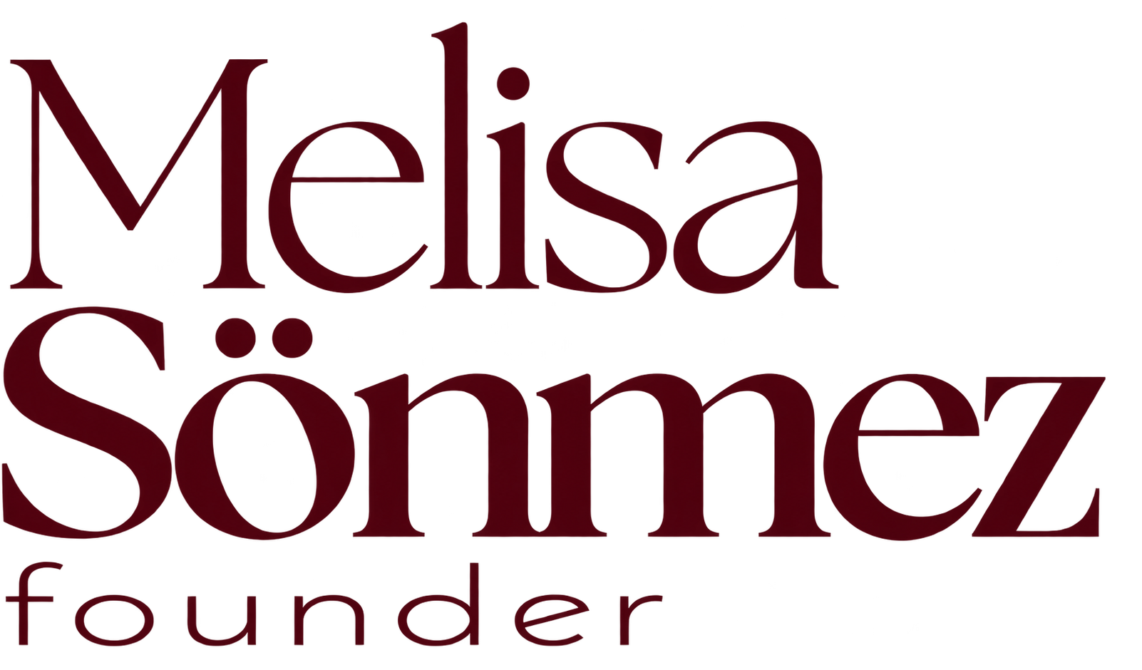 Melisa Sönmez, founder